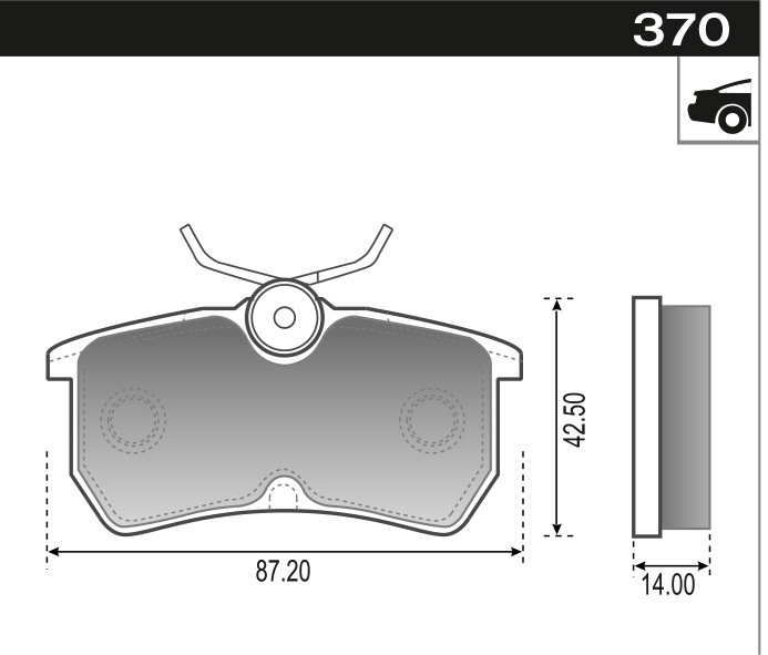PASTILLA FOCUS GIRLING  87x42,5x14,5  TRAS