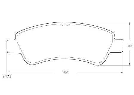 PASTILLA 206 207 208 307 C3 C4 PARTNER D