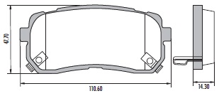 PASTILLA CARNIVAL H1  110,6x47,3x14,3  TRAS