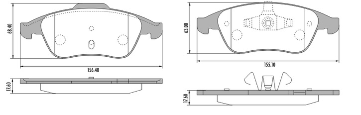 PASTILLA FLUENCE 2.0 10/  156,5x68,5x17,5  DEL