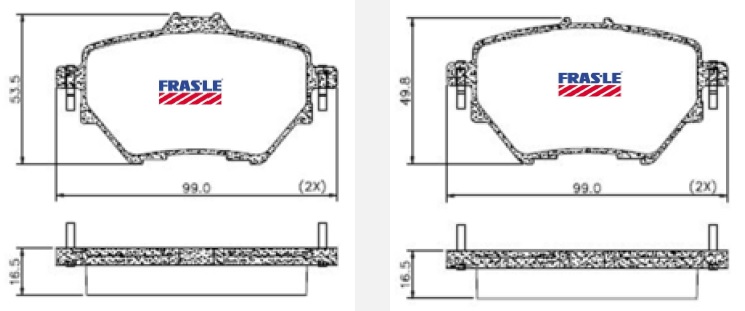 PASTILLA C4 PICASSO HDI 13/  98,2x53/49,7x16,5  T