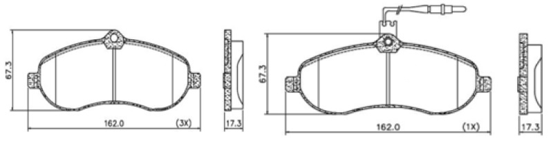 PASTILLA EXPERT 06/  162x67,3x17,3  DEL