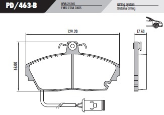 PASTILLA LEGEND ROVER   129,2x68x17,5  DEL