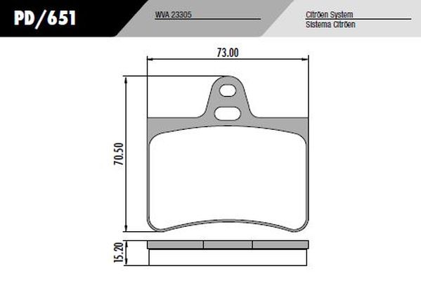 PASTILLA C5  73x70,5x15,2  TRAS