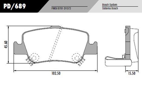 PASTILLA COROLLA WTI  102,5x46x16  TRAS
