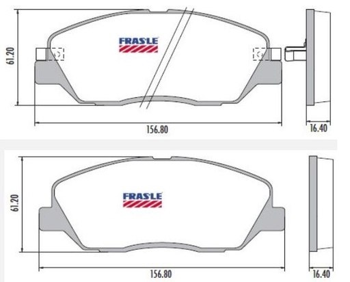 [PD1352] [Frasle] PASTILLA GENESIS 08/  157x61x16,5  DEL