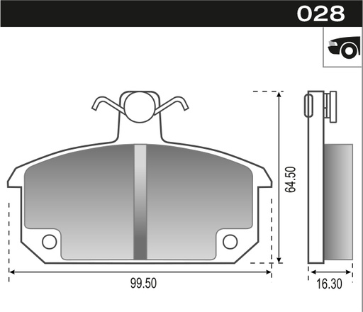 [12058] [Durbloc] PASTILLA R12 R18 R4 S R5 GANCHO  99,5x64,5x56,3  DEL
